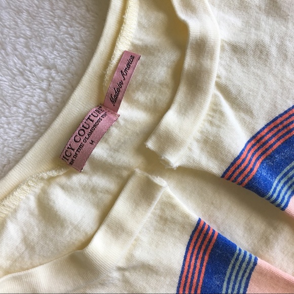 🌈🆕{JUICY COUTURE} Retro Ruffle Trim Tee - Picture 5 of 8